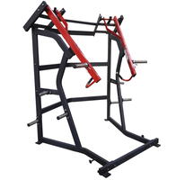 Appareil de musculation professionnel pour exercices de pectoraux et d'épaules, avec fonction de levée latérale à double bras, compatible avec les plaques de poids, type Power Rack