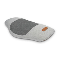 Coussin de massage lombaire USB chauffant et vibrant pour le soutien de la taille, à brancher, pour la maison et le bureau (vente en gros)