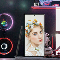 Smartphone S25 Ultra 5G 16 Go 1 To Android, Écran LCD 2K 120 Hz, Double SIM, Reconnaissance Faciale, Empreinte Digitale