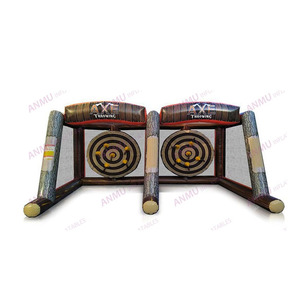 Juego de carnaval al aire libre comercial, hacha voladora inflable, juego interactivo de lanzamiento, juegos de hacha de lanzamiento inflable 3D <span class=keywords><strong>gigante</strong></span> - Product Image 5