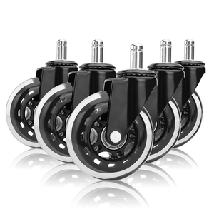 Office Chair Caster <strong>Wheels</strong> for All Floors <strong>Replacement</strong> <strong>Wheel</strong> - Product Image 1