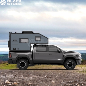 4-mặt xung quanh xem RV cắm trại xe tải cắm trại Caravan trượt trong nhôm RV cắm trại cho người Cắm Trại Di động Úc du lịch Pickup - Product Image 2