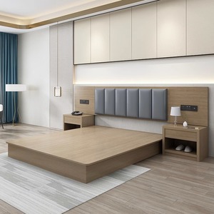ที่นอนไม้รอยัลเดี่ยวเตียงขนาดควีนไซส์แบบคู่ทันสมัยเตียงหรูขนาดควีนไซส์ - Product Image 2
