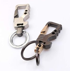 Porte-clés tactique EDC avec mousqueton, décapsuleur et clip, accessoires pour hommes, style cool, pour clés de voiture et bagues - Product Image 5