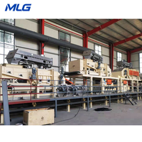 Équipement de production de panneaux en bois MDF/PB/OSB, ligne de fabrication de panneaux de particules à partir de déchets agricoles