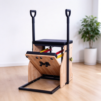 Chaise de Pilates en bois de haute qualité fournie par l'usine pour les studios de yoga et l'entraînement à domicile