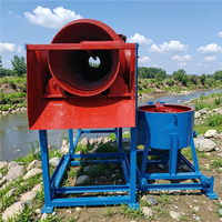 Separador de Minerales a Pequeña Escala, Trommel para Minería de Oro con Concentrador de Tambor, Modelo 600*1200