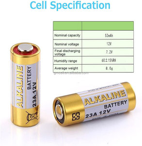 High Quality Dry Cell Primary Battery Environment-friendly Alkaline 12V 23A 27A for Car Remote Control Toys <b>Consumer</b> <b>Electronics</b> - Product Image 5