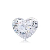 Chuangao 1-5CT IGI Sertifikalı Laboratuvarda Yetiştirilmiş Kalp Kesim Pırlanta Yüksek Kalite DEF VVS VS Cvd Hpht Beyaz Ham Taş Takı Yapımı İçin
