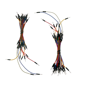 OKY0051-1 Kit de 75 cables de puente macho a macho multicolor para protoboard, para proyectos Arduino - Product Image 2