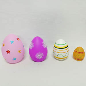 2025 nuevo producto Led Light up decoración regalo de Pascua Ides centros de mesa decoración del hogar huevo de cristal al por mayor para el día de Pascua - Product Image 3