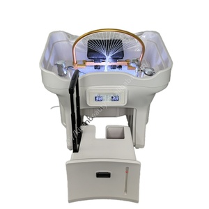 Bac de lavage de cheveux portable Kisen sans plomberie, machine de salon mobile pour spa capillaire avec deux réservoirs et chauffage - Product Image 2