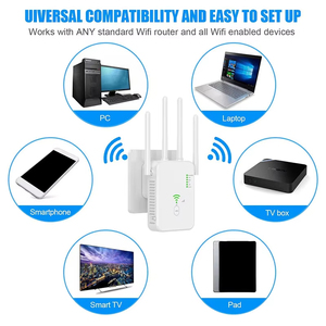 <span class=keywords><strong>Repetidor</strong></span> <span class=keywords><strong>Wifi</strong></span> U10 de Doble Banda 2.4G/5Ghz, 4 Antenas, 300M/1200Mbps, Adaptador de Red <span class=keywords><strong>Ethernet</strong></span> RJ45, Extensor de Señal, Router <span class=keywords><strong>Wifi</strong></span> WPS - Product Image 5