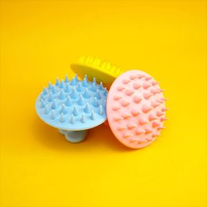 Eanced <b>Cleaning</b> <b>Bathing</b> Experience Dogs With Silica Gel Dog Brush for Grooming & Washing <b>Pets</b> - Product Image 3