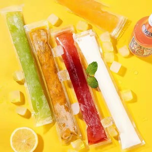 Bolsas desechables para moldes de helado de 20/60 piezas, sin BPA, con cierre hermético, para yogur, helado, zumos y batidos de frutas - Product Image 1