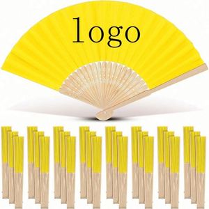 Éventails pliants personnalisés en bambou de 33 cm, sculptés style art populaire, pour mariages, vente en gros, cadeaux d'affaires pour femmes, pour fêtes - Product Image 6