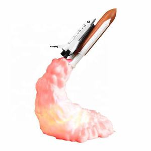 Lampe de nuit LED pour <span class=keywords><strong>navette</strong></span> <span class=keywords><strong>spatiale</strong></span> impression 3D, lampe de chevet rechargeable pour les amoureux de l'espace, lampe de <span class=keywords><strong>lune</strong></span>, décoration de la maison - Product Image 5