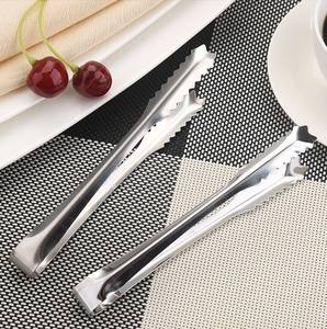 ملقط ثلج من الفولاذ المقاوم للصدأ لدلو الثلج ، ملقط من الفولاذ المقاوم للصدأ مع أسنان ، ثلج صغير لمطعم الحفلات والمطبخ - Product Image 1