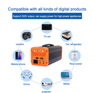 Trạm Điện Cầm Tay Lớn 300W Công Suất 6000MAh YF-300 Kép USB Đầu Ra Không Thấm Nước 18650 Lithium Pin DC/AC Giao Diện Đầu Vào - Product Image 6