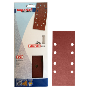 FEUILLE DE PONCEUSE ABRASIVE Grit 50 115X280 MM Pack de 10 pièces - Product Image 1