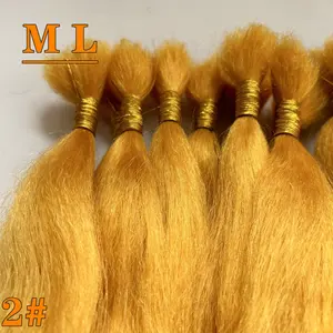 Cheveux de yak teints 2026, diverses couleurs, pour perruques de théâtre - Product Image 1