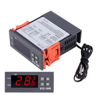 STC-1000 incubateur de thermostat électronique numérique contrôleur de température de micro-ordinateur commutateur STC-1000