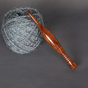 Crochets à crochetage en bois faits à la main, durables, avec poignées en résine colorées et solides, 3,5 mm-6 mm, outils de tricot, bricolage, artisanat, art populaire, Uttar - Product Image 1