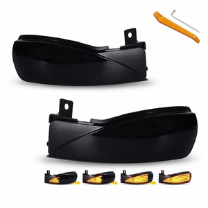2x clignotants séquentiels à LED ambre pour rétroviseur, marqueur latéral pour Mazda 3 BL 08-14 6 GH 07-15 - Product Image 3