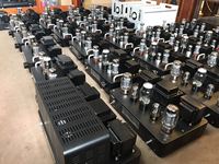 Amplificador de Potencia Clase A KT88 BT5.0 18W*2, Sistema de Cine en Casa HIFI Estéreo con Procesador de Audio de Tubo de un Solo Extremo