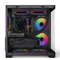 PC de Escritorio para Juegos Personalizado en Negro, Procesador I5-12400F, Tarjeta Gráfica RTX 5060 de 8GB, 8GB de RAM DDR4, SSD de 256GB, Computadora de 500W para Deportes Electrónicos