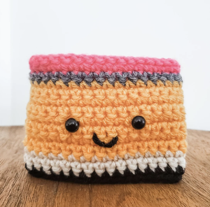 Cadeaux de professeur crochet Pot à crayons Papier Café Décoration de la maison confortable - Product Image 2