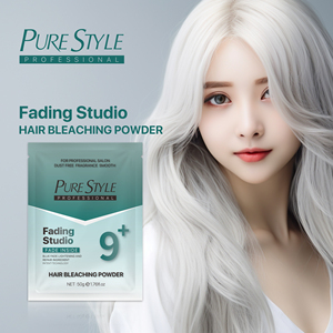 Purestyle Mỹ Hot Bán Chất lượng cao 50 gam purestyle hữu cơ màu xanh tóc tẩy trắng bột ánh sáng Cô Gái Tóc Vàng lên đến 9 + mức độ - Product Image 2