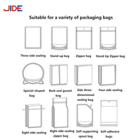 Máquina empacadora Doypack automática para cigarrillos de alimentos y sellador de cajas de etiquetado de granos para arroz frito, arroz cocido y relleno de barrena