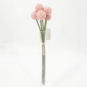 Flor decorativa Plantas artificiales Bolas de plástico Flor de cebolla Faux Greenery Flor de diente de león - Product Image 6