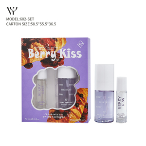 Ensemble <span class=keywords><strong>de</strong></span> parfums floraux en gros : Cassis, <span class=keywords><strong>Rose</strong></span>, Freesia, Beurre – Vaporisateur <span class=keywords><strong>de</strong></span> poche 60ml et 10ml – Arôme élégant et irrésistible - Product Image 2