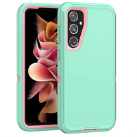 Pour Galaxy S24 S25 S26 Ultra Étui de protection antichoc en PC+TPU ultra résistant pour Samsung Note 20 Étui de téléphone Defender