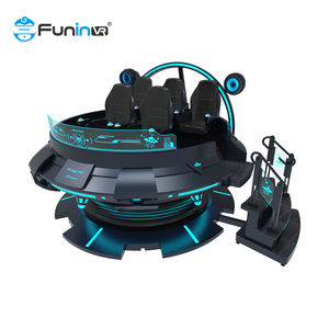 Funin Intérieur Vr Ufo Équipement Magie Noire Cinéma Volant 6k Voiture Volante Maison Coin Machine Vr Jeux Montagne Coupe Dominante Saut - Product Image 4