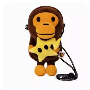 <span class=keywords><strong>Sac</strong></span> à bandoulière King Mcgreen Star Trendy Brand Monkey Mobile Bag, surface transparente, figurine de dessin animé, cosplay, singe tenant des bananes - Product Image 4