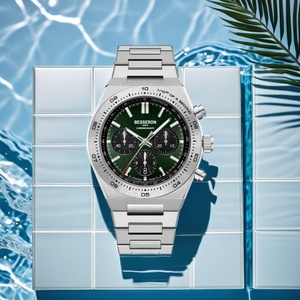 Reloj de Pulsera Cronógrafo de Cuarzo de Lujo de Acero Inoxidable de Diseño Personalizado de Alta Calidad para Hombre, Montre Homme de 42 mm para Negocios y Moda - Product Image 3