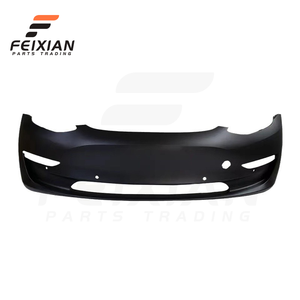 กันชนหน้าคุณภาพสูงมาตรฐาน OE สำหรับรถยนต์เทสล่า รุ่น 3 ซีดาน ปี 2018-2022 แบบยึดด้วยสกรู  ความเข้ากันได้ 100% รับประกัน 6 เดือน สำหรับตัวถังรถยนต์ - Product Image 2