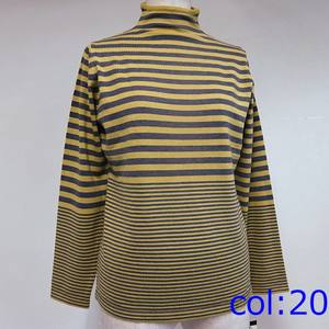 Reasonable Price Casual Style Multiple Colors Ladies Winter <b>Turtle</b> <b>Neck</b> <b>Sweaters</b> Acrylic/Rayon/Nylon Blend Two-pitch Border - Product Image 5