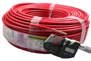 Online perakende mağaza BV kablo bakır 6mm2 çin tedarikçisi tek askılı kolye tel guangdong kablo fiyat elektrik teli 10mm
