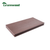 Depuis 2007 140*23mm wpc bois plastique composite planches plancher de terrasse