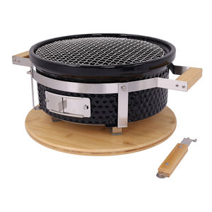 SEB KAMADO 15 pouces <span class=keywords><strong>Mini</strong></span> Rond Style <span class=keywords><strong>Japonais</strong></span> Coréen Grill Extérieur Yakitori Céramique Hibachi pour <span class=keywords><strong>Barbecue</strong></span> - Product Image 3