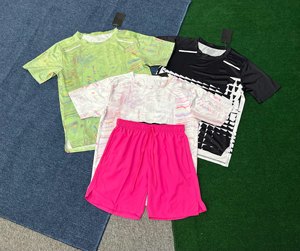 Conjunto Deportivo para Hombre, <span class=keywords><strong>de</strong></span> Secado Rápido, con Franjas Reflectantes, Transpirable, <span class=keywords><strong>de</strong></span> Malla, para Entrenamiento, Running y Jogging, 2 Piezas - Product Image 2