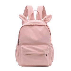 Sac à dos scolaire tendance avec logo personnalisé, grande capacité, fermeture éclair, design unisexe, en polyester, taille enfant, portable - Product Image 2