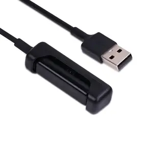 Fitbit Flex 2 şarj kablosu beşik Dock adaptörü için USB yedek şarj 15cm/ 1m uzunluk seçmek için