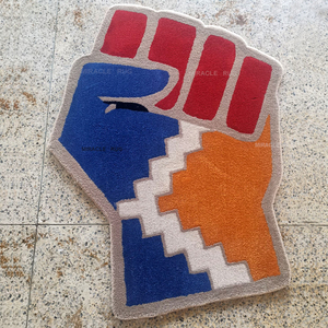 Deportes personalizados decoración de lucha regalos guantes de boxeo Mat diseño personalizado arte único gimnasio habitación joven sala de juegos alfombra - Product Image 6