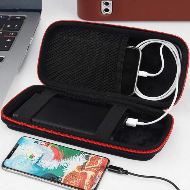 Factory  Customized Eva Hard Shell Outdoor Travel Portable Phone Pouch Case