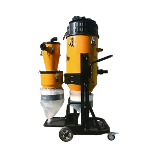 JS V3-X 3 motores de alto desempenho grande válvula de conexão resistente aspirador de pó industrial coletor de poeira para industrial